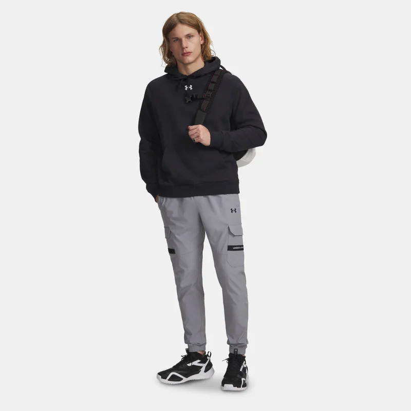 UNDER ARMOUR Grey Men's UA Tech Utility Training Pants for Men | Best Price UAE